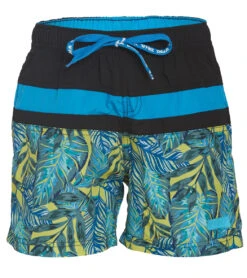 Boys' Tropical Leaf Splice Swim Trunks (Little Kid, Big Kid)