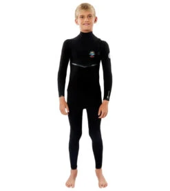 Rip Curl Youth 3/2MM Flashbomb 32Gb Chest Zip Fullsuit Wetsuit