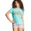 Billabong Girls' Heritage Sunflower Short Sleeve Tee (Little Kid, Big Kid)