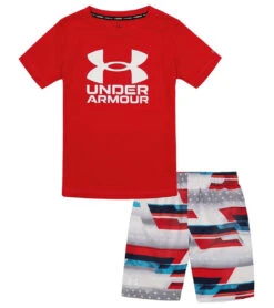 Under Armour Boys' UA Stars & Stripes Swim Set (Baby)