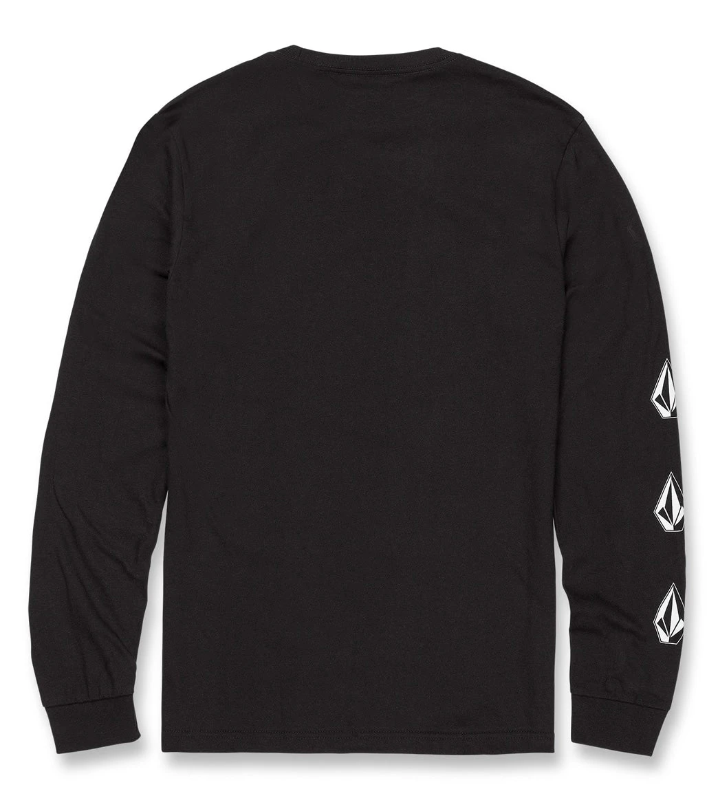 Volcom Men's Iconic Stone Long Sleeve Tee 2 Volcom Men's Iconic Stone Long Sleeve Tee - Image 2