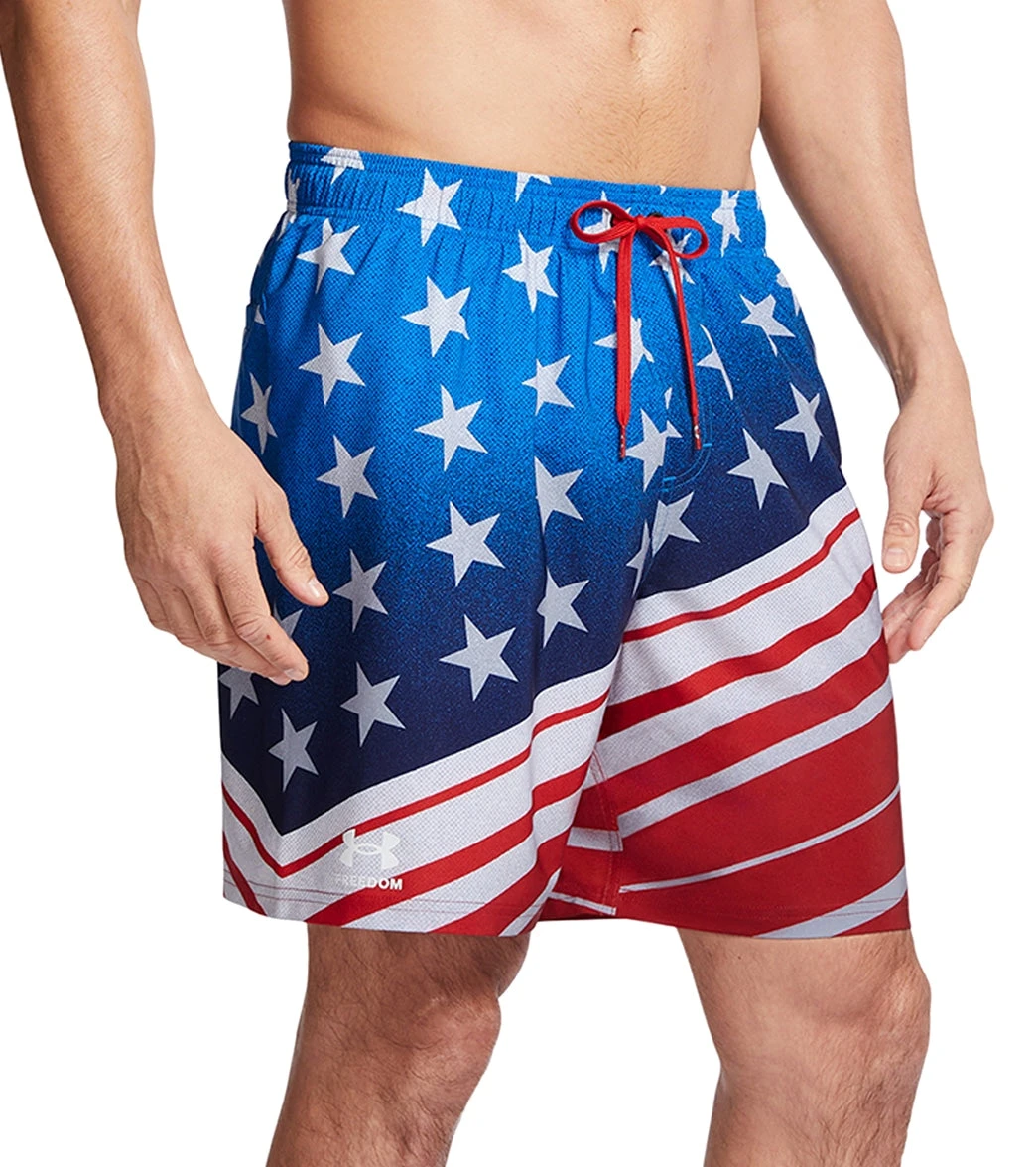 Under Armour Men's UA Stars & Stripes Swim Trunks 2 Under Armour Men's UA Stars & Stripes Swim Trunks - Image 2