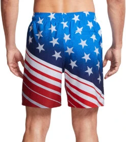 Under Armour Men's UA Stars & Stripes Swim Trunks 10 Under Armour Men's UA Stars & Stripes Swim Trunks -Swimming And Diving 7650528690344 white 3a