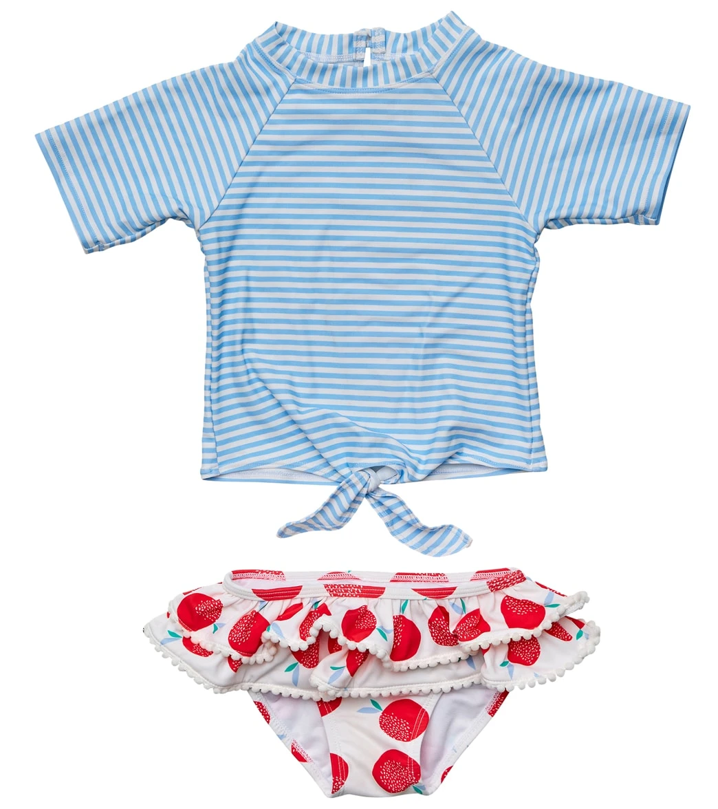 Girls' Juicy Fruit Short Sleeve Rashguard Set (Baby, Toddler, Little Kid) 1 Girls' Juicy Fruit Short Sleeve Rashguard Set (Baby, Toddler, Little Kid)