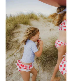 Girls' Juicy Fruit Short Sleeve Rashguard Set (Baby, Toddler, Little Kid) 10 Girls' Juicy Fruit Short Sleeve Rashguard Set (Baby, Toddler, Little Kid) -Swimming And Diving 7652778082472 blue 5a