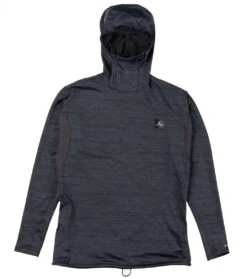 Rip Curl Men's Tech Bomb Hood Long Sleeve Upf 50 Rash Guard