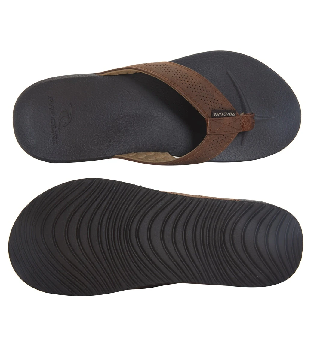 Rip Curl Men's Soft Sand Open Toe Flip Flops 4 Rip Curl Men's Soft Sand Open Toe Flip Flops - Image 4