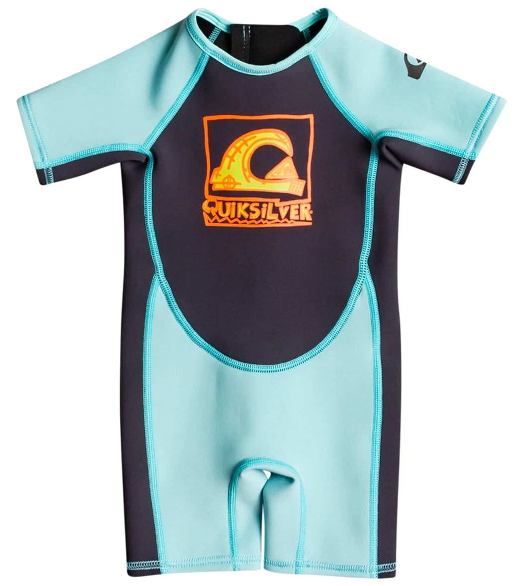 Quiksilver Youth 1.5mm Toddler Back Zip Short Sleeve Springsuit Wetsuit 1 Quiksilver Youth 1.5mm Toddler Back Zip Short Sleeve Springsuit Wetsuit