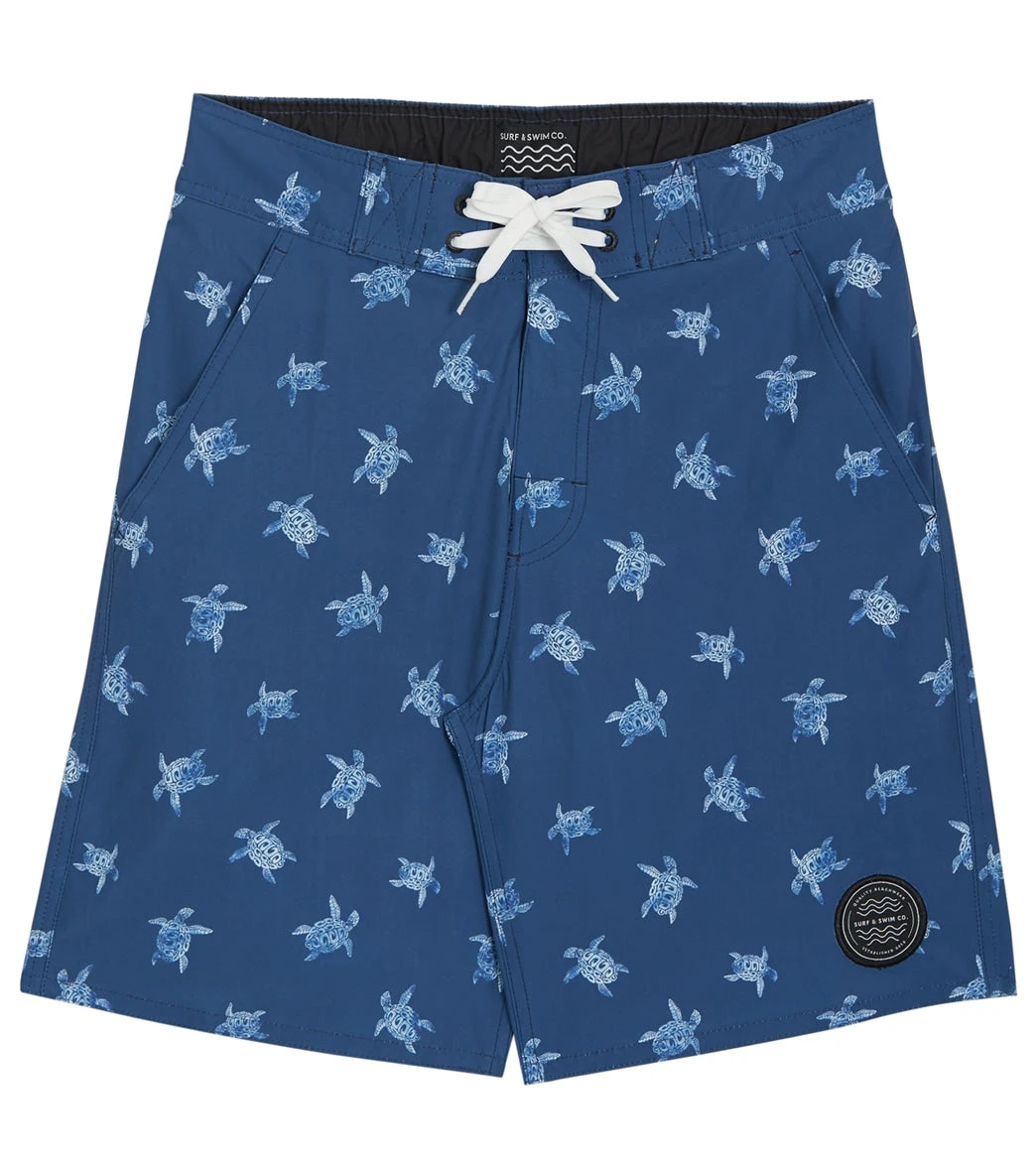 Men's 8" Printed Stretch Board Shorts 1 Men's 8" Printed Stretch Board Shorts
