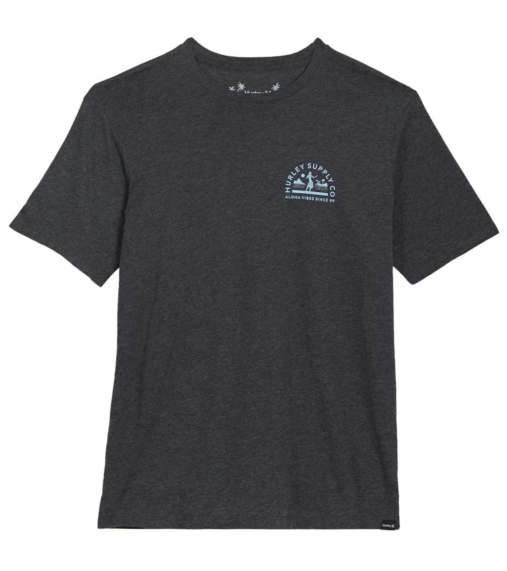 HURLEY Men's Everyday Born To Hula Short Sleeve Tee 1 HURLEY Men's Everyday Born To Hula Short Sleeve Tee